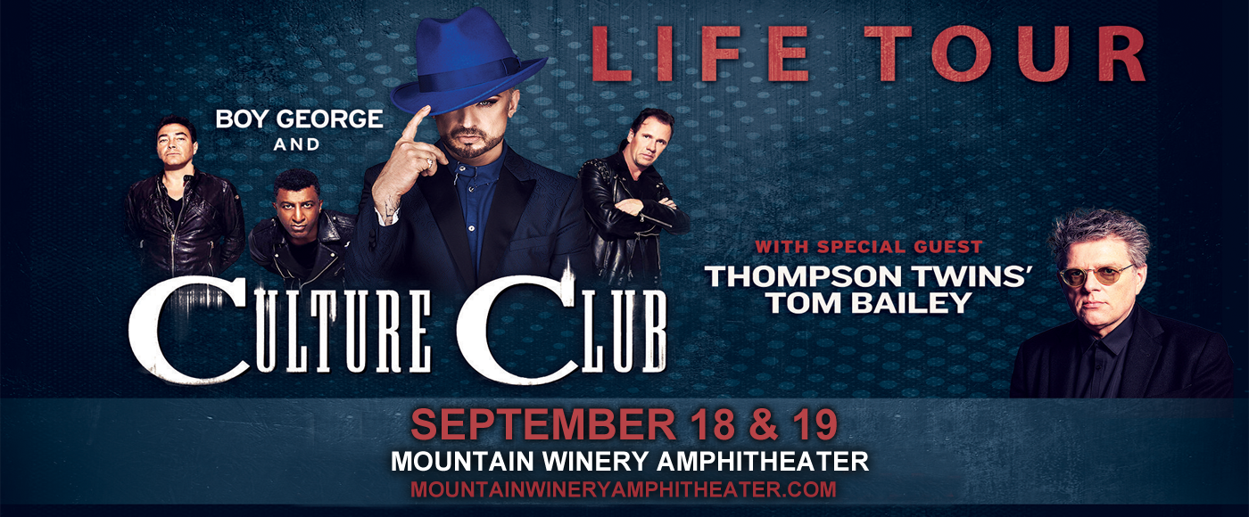 Boy George & Culture Club at Mountain Winery Amphitheater