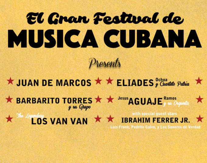 El Gran Festival de Musica Cubana at Mountain Winery Amphitheater