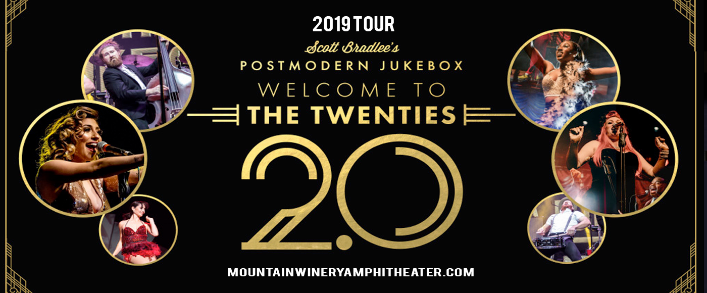 Scott Bradlee's Postmodern Jukebox & The Tenors at Mountain Winery Amphitheater