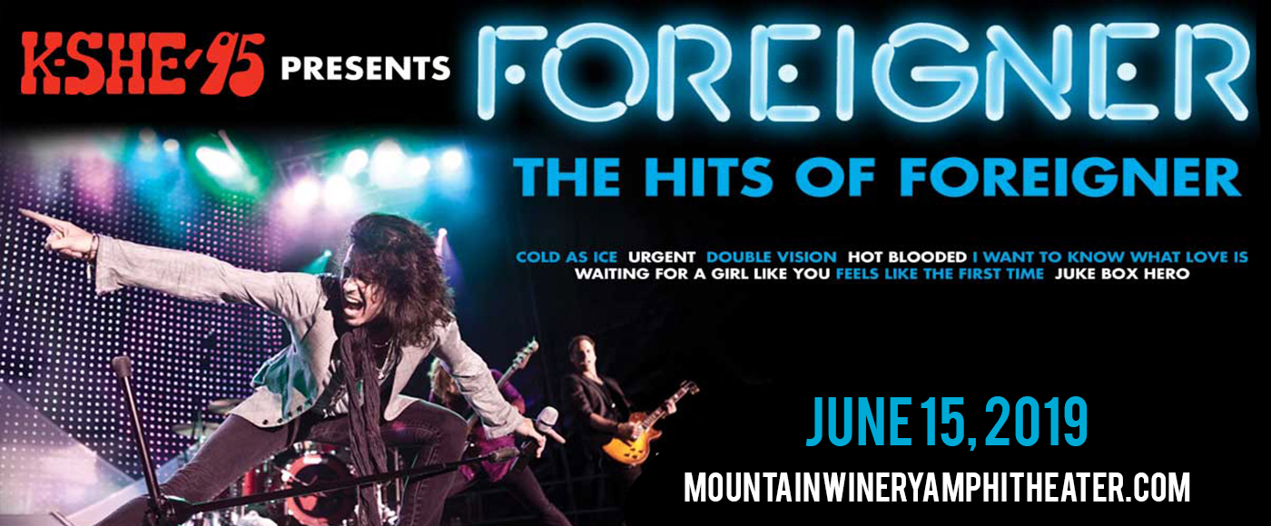 Foreigner at Mountain Winery Amphitheater