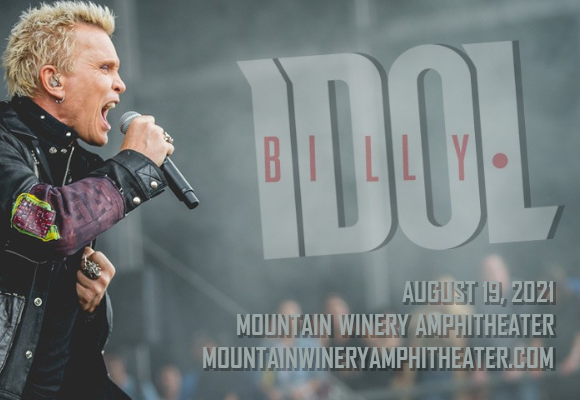 Billy Idol at Mountain Winery Amphitheater