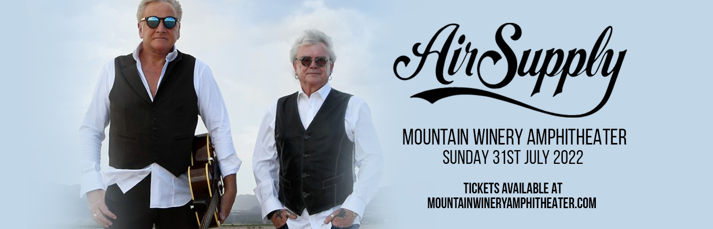 Air Supply at Mountain Winery Amphitheater