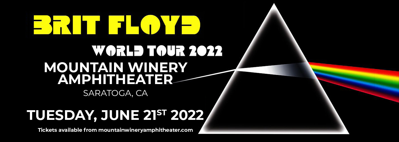 Brit Floyd: World Tour 2022 at Mountain Winery Amphitheater