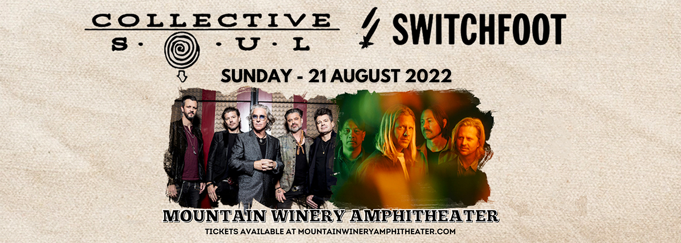 Collective Soul & Switchfoot at Mountain Winery Amphitheater