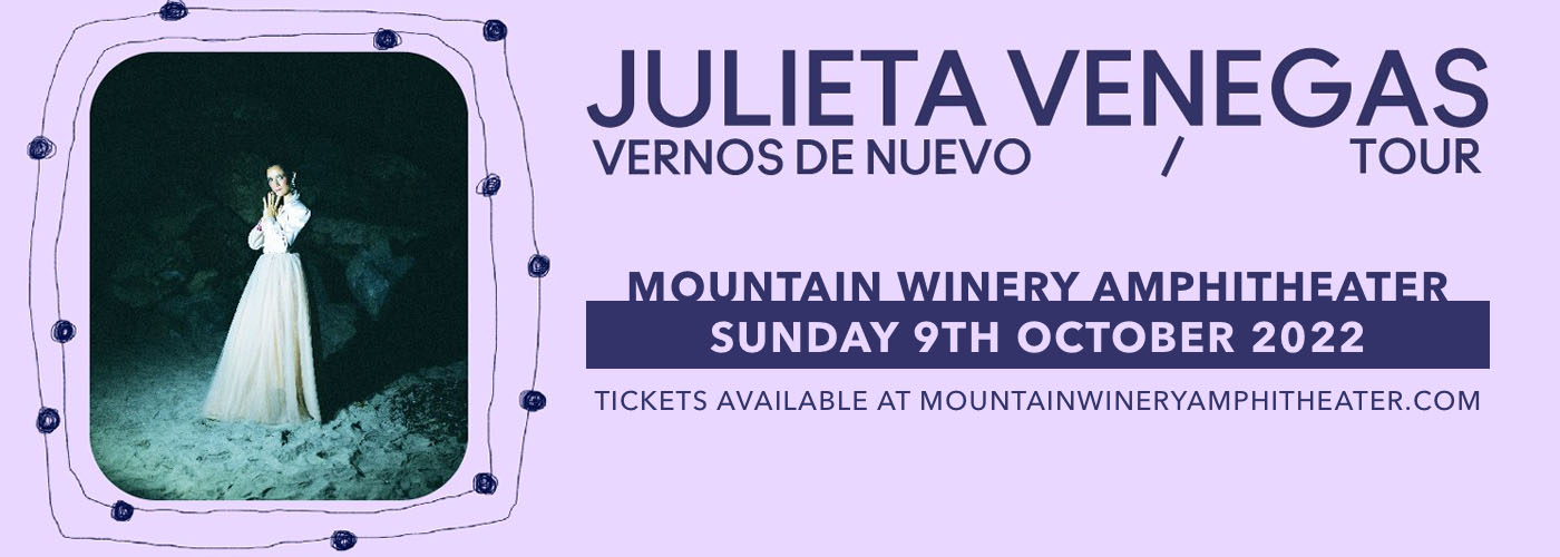 Julieta Venegas at Mountain Winery Amphitheater