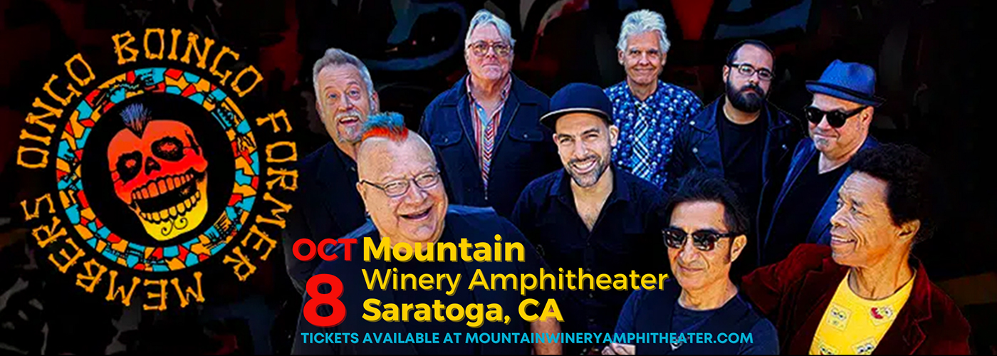 Oingo Boingo Former Members at Mountain Winery Amphitheater
