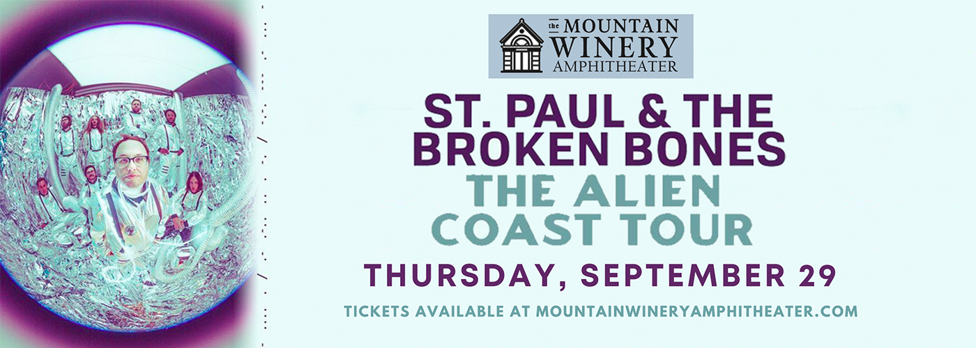 St. Paul and the Broken Bones at Mountain Winery Amphitheater