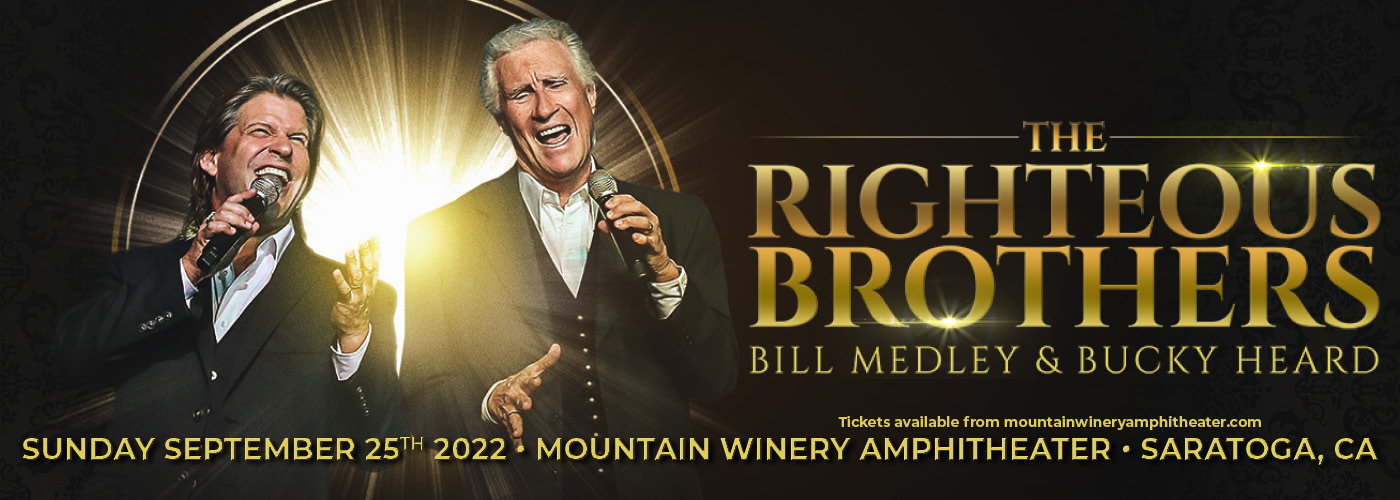 The Righteous Brothers [CANCELLED] at Mountain Winery Amphitheater