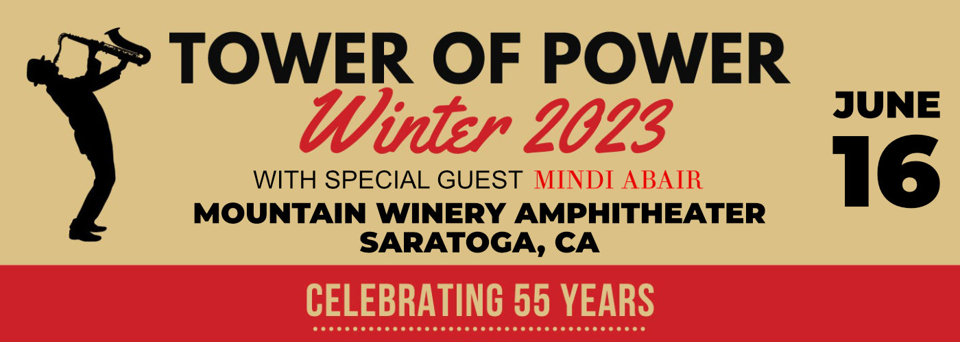Tower of Power & Mindi Abair at Mountain Winery Amphitheater